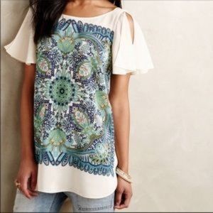 Anthropologie brand Maeve multicoloured top